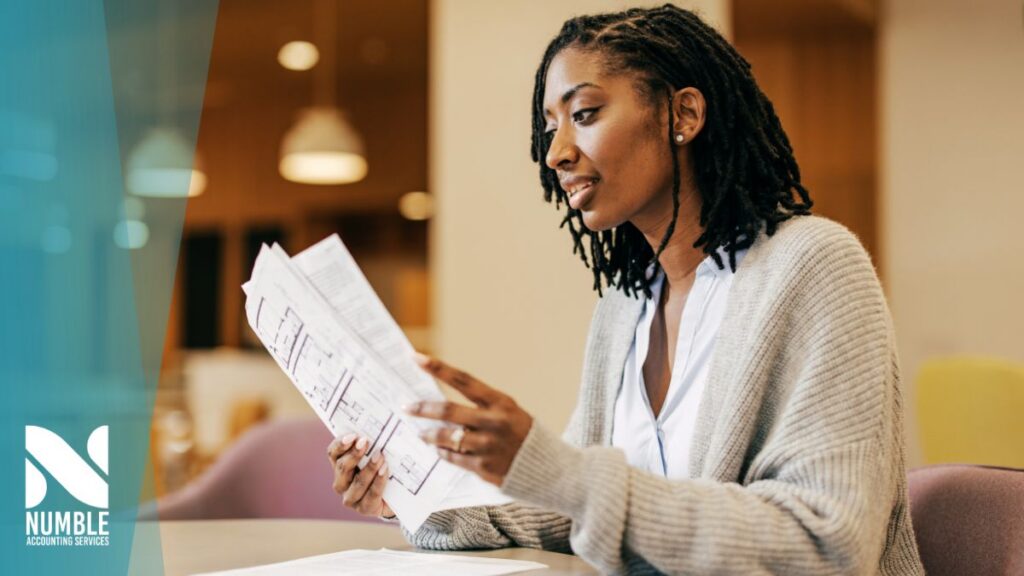 a small business owner relieved to learn there are payment options for owing taxes after speaking with Numble Accounting